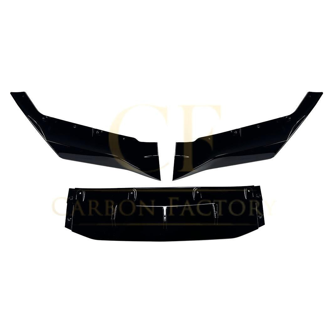 V Style Gloss Black Front Splitter for BMW F90 M5 17-20-Carbon Factory