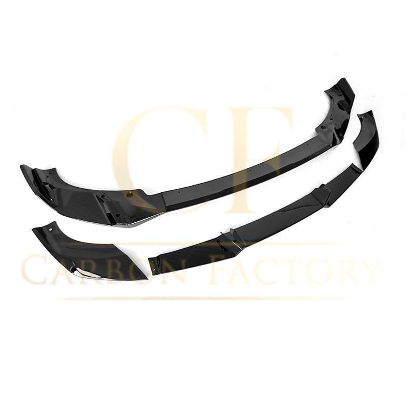 V Style Gloss Black Front Splitter for BMW G01 X3 IX3 G02 X4 LCI 22-25-Carbon Factory