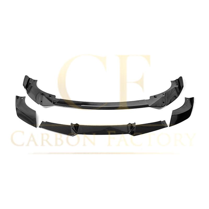 V Style Gloss Black Front Splitter for BMW G01 X3 IX3 G02 X4 LCI 22-25-Carbon Factory