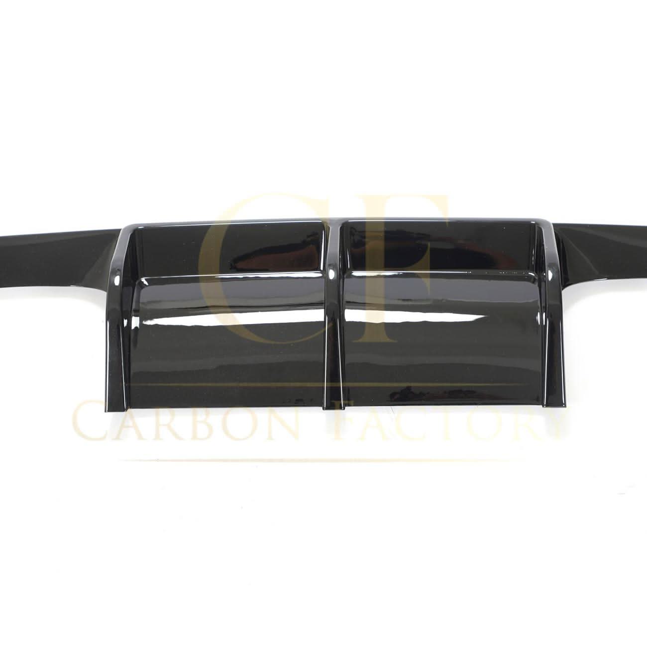V Style Gloss Black Rear Diffuser for BMW F80 M3 F82 F83 M4 14-20 - Carbon Factory