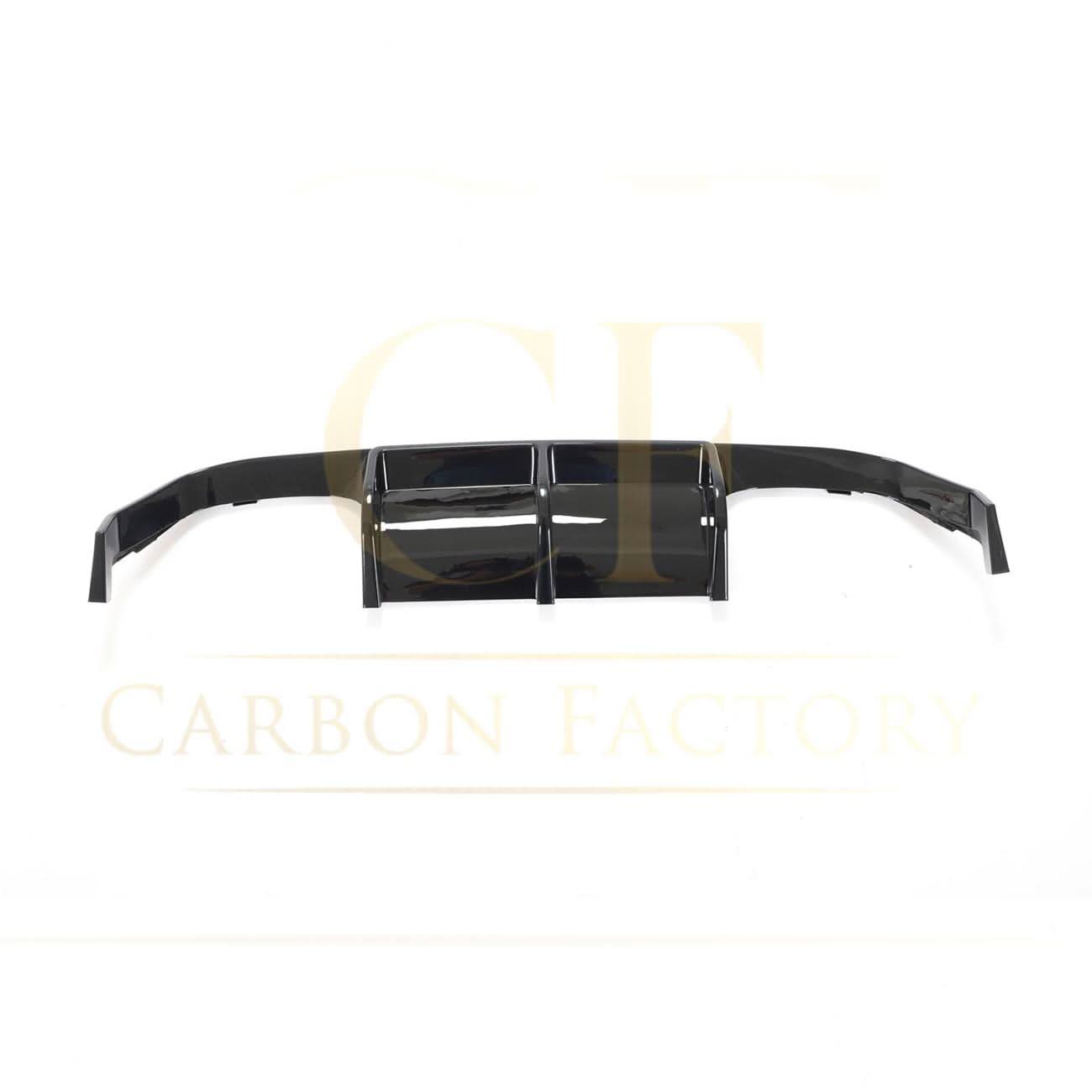 V Style Gloss Black Rear Diffuser for BMW F80 M3 F82 F83 M4 14-20 - Carbon Factory