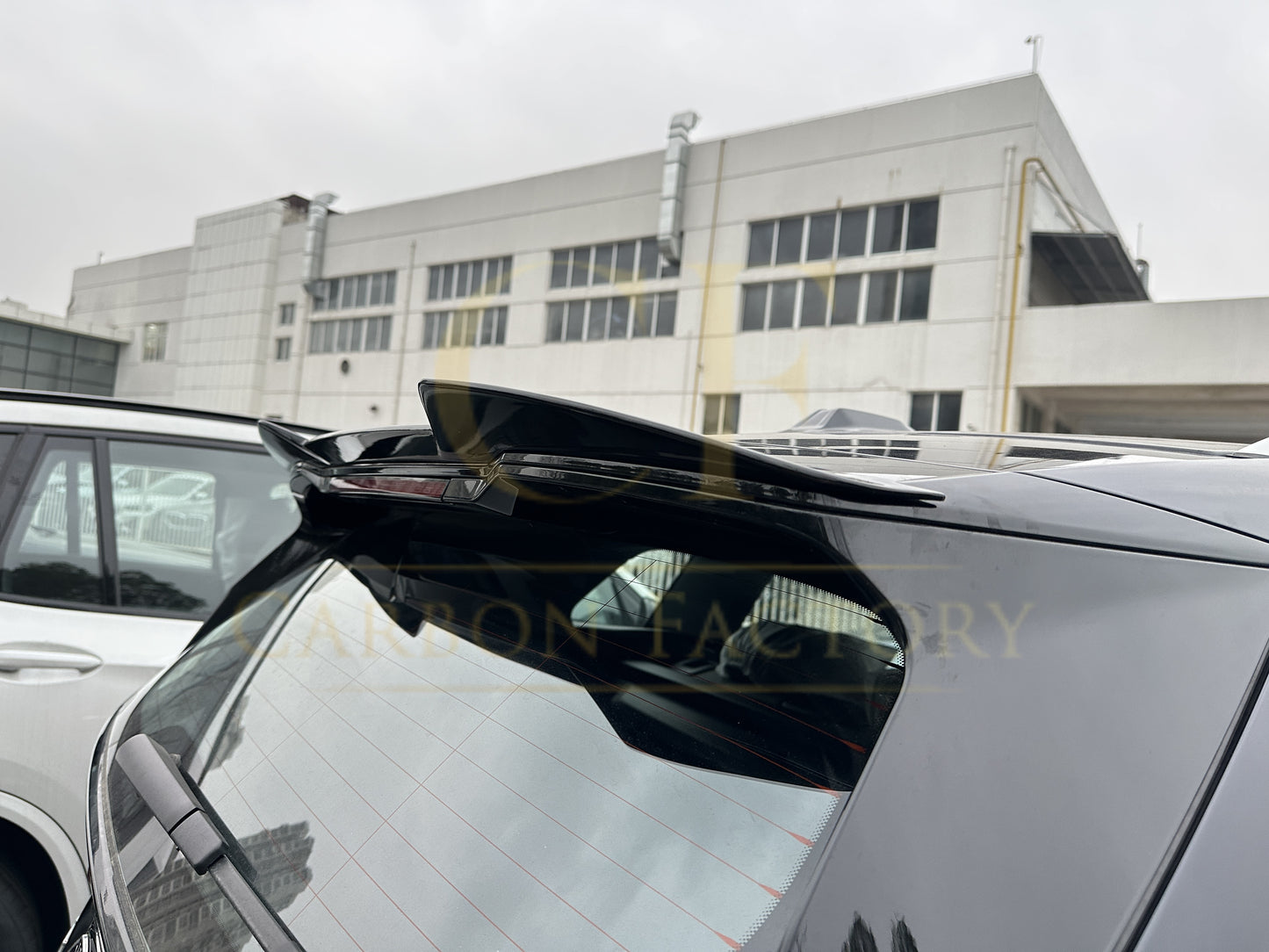 V Style Gloss Black Side Roof Spoiler for BMW G45 X3 25-Present-Carbon Factory