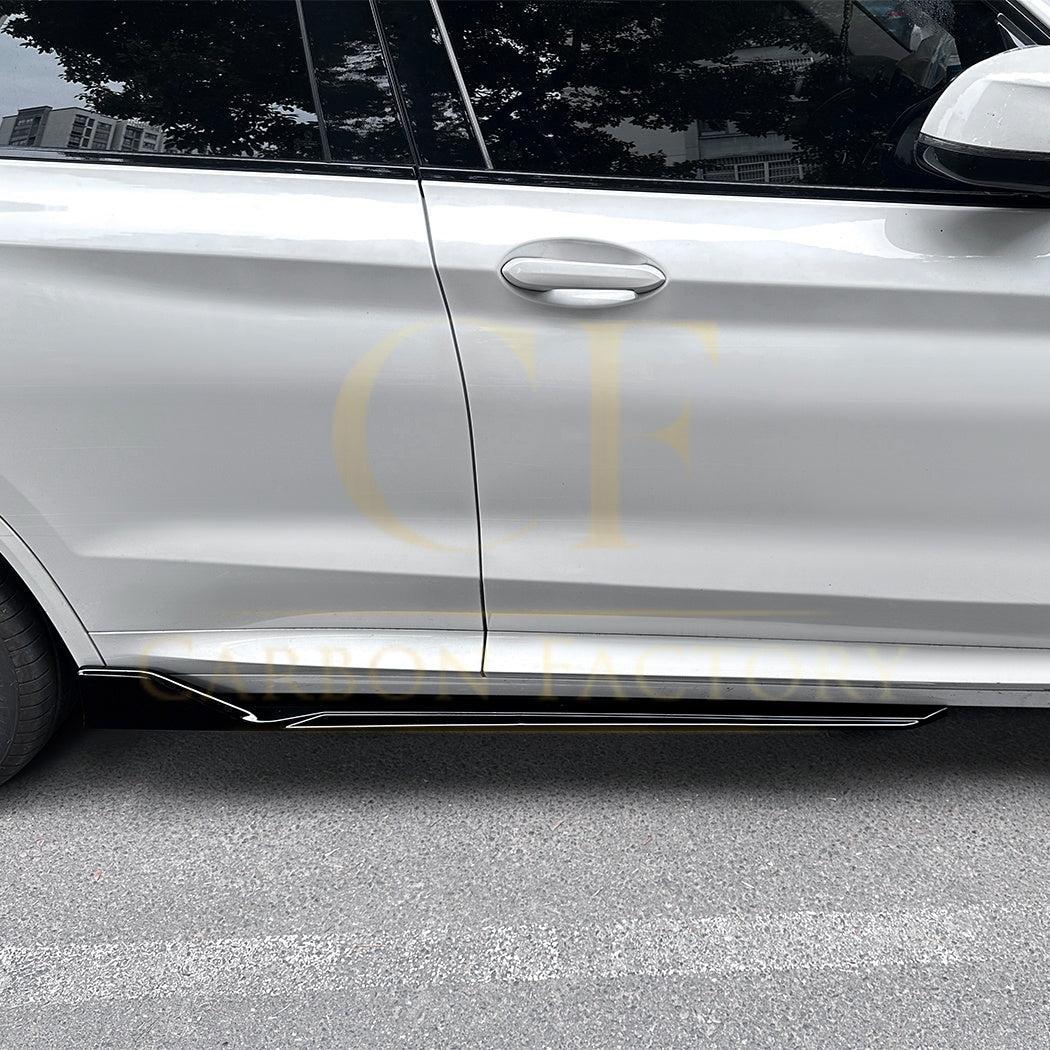 V Style Gloss Black Side Skirts for BMW G01 X3 G02 X4 18-24-Carbon Factory