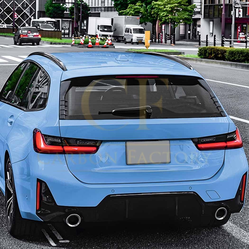 V Style Gloss Black Side Spoiler for BMW G21 3 Series G81 M3 19-Present-Carbon Factory