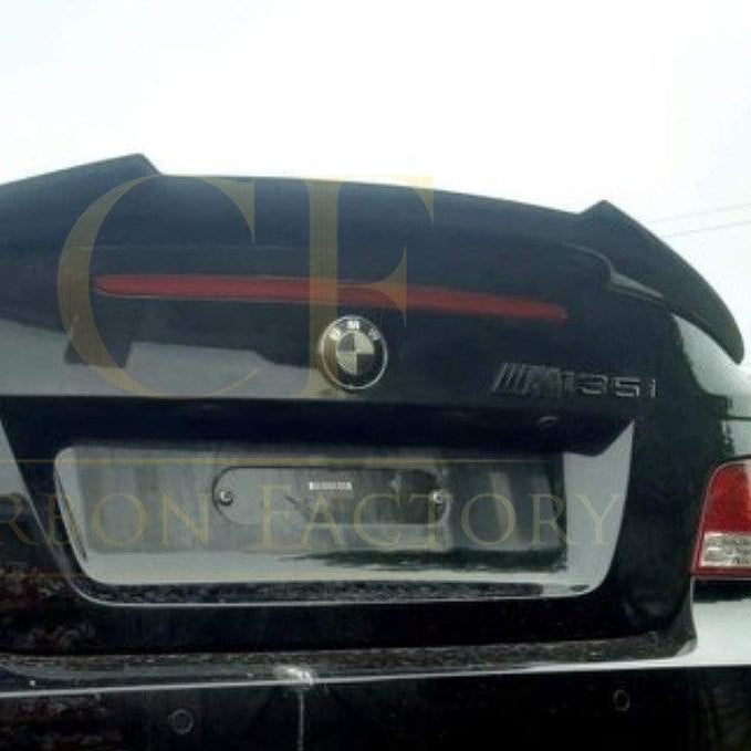 V Style Pre-Preg Carbon Fibre Boot Spoiler for BMW 1 Series E82 2007-2013 - Carbon Factory