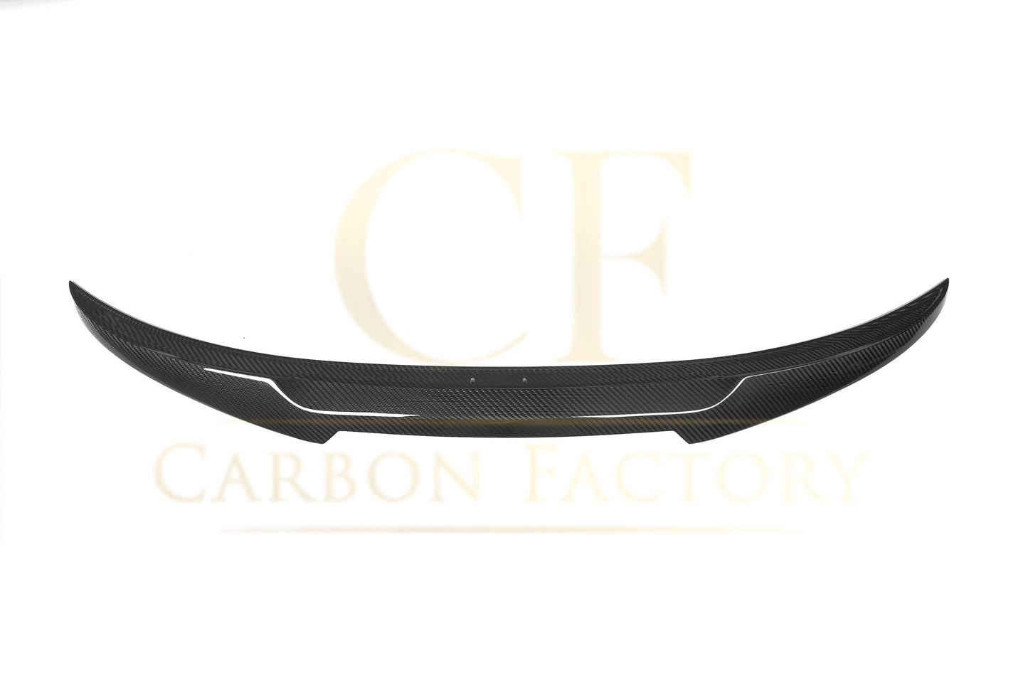 V Style Pre-Preg Carbon Fibre Boot Spoiler for BMW 4 Series F33 Convertible inc F83 M4 14-20-Carbon Factory