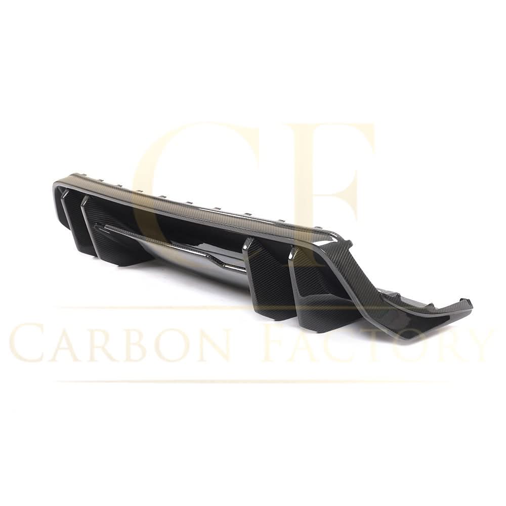 V Style Pre-Preg Carbon Fibre Rear Diffuser for Audi R8 V10 Gen 2 15-19 - Carbon Factory