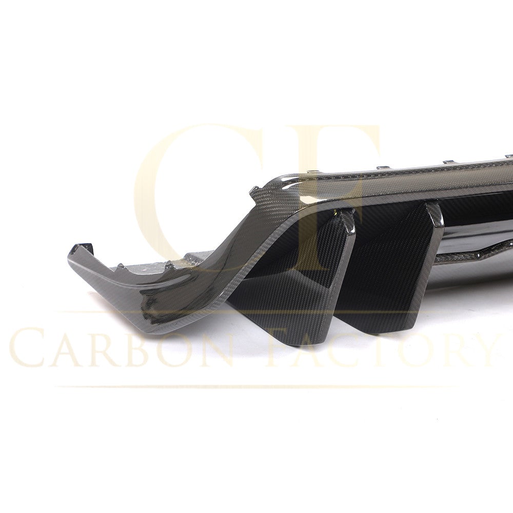 V Style Pre-Preg Carbon Fibre Rear Diffuser for Audi R8 V10 Gen 2 15-19-Carbon Factory