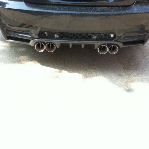 V1 Style Carbon Fibre Rear Diffuser for BMW E92 E93 M3 07-13-Carbon Factory