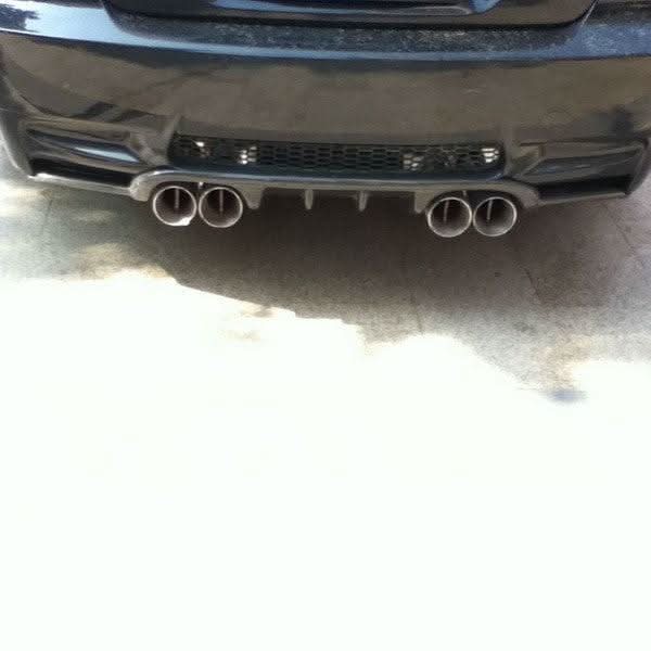 V1 Style Carbon Fibre Rear Diffuser for BMW E92 E93 M3 07-13 - Carbon Factory