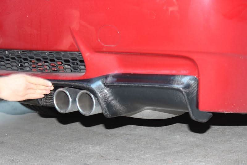 V2 Style Carbon Fibre Rear Diffuser for BMW E92 E93 M3 07-13 - Carbon Factory