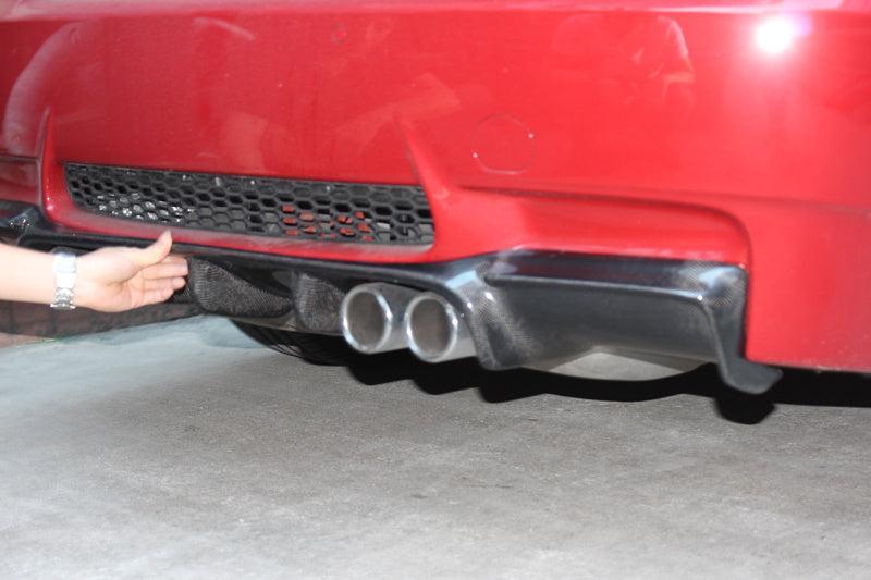 V2 Style Carbon Fibre Rear Diffuser for BMW E92 E93 M3 07-13-Carbon Factory