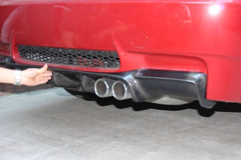 V2 Style Carbon Fibre Rear Diffuser for BMW E92 E93 M3 07-13 - Carbon Factory