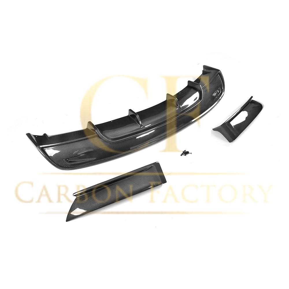 V3 Style Carbon Fibre Rear Diffuser for Tesla Model S 16-17 - Carbon Factory