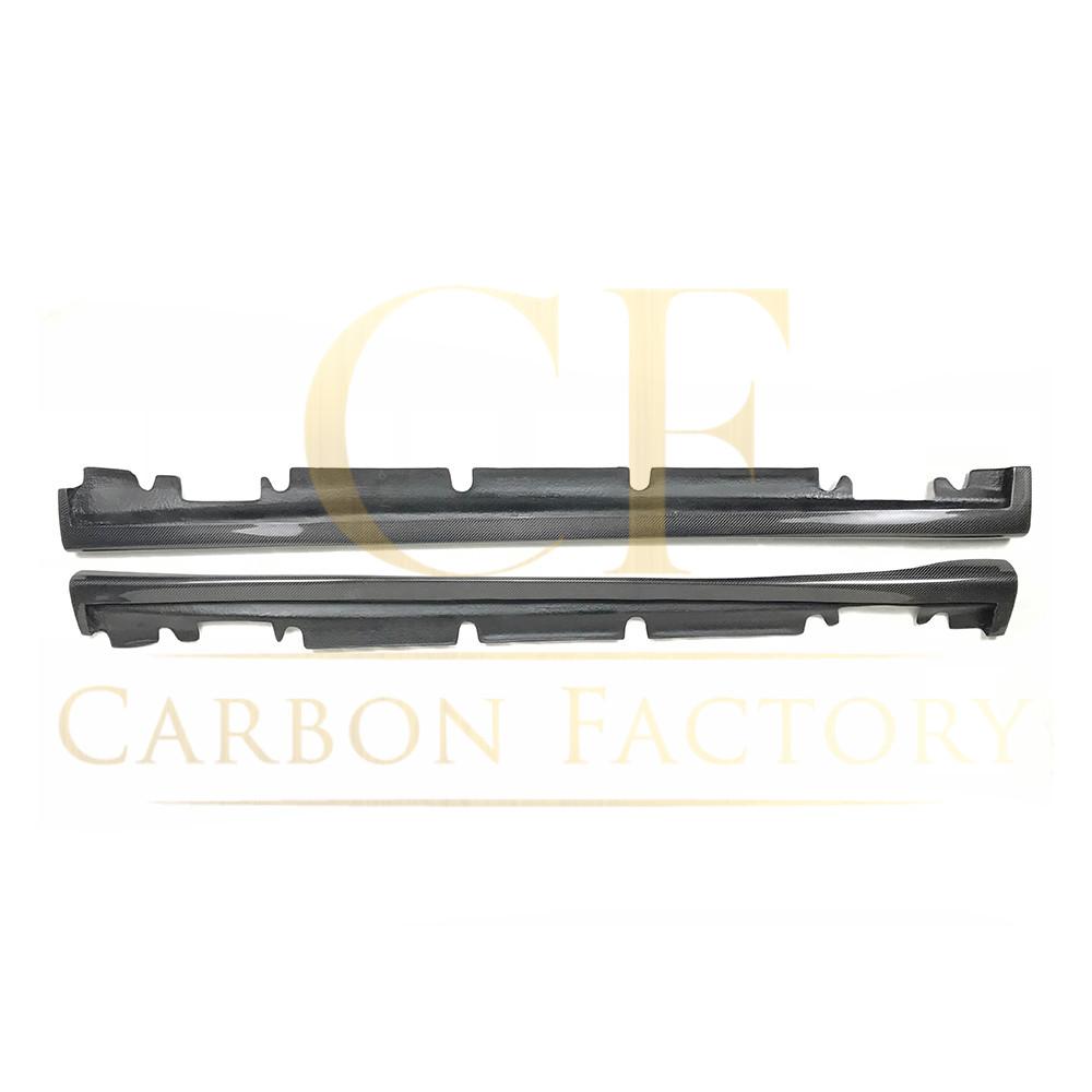 VRS Style Carbon Fibre Side Skirts for Mercedes Benz W176 A Class C117 Coupe 13-18-Carbon Factory