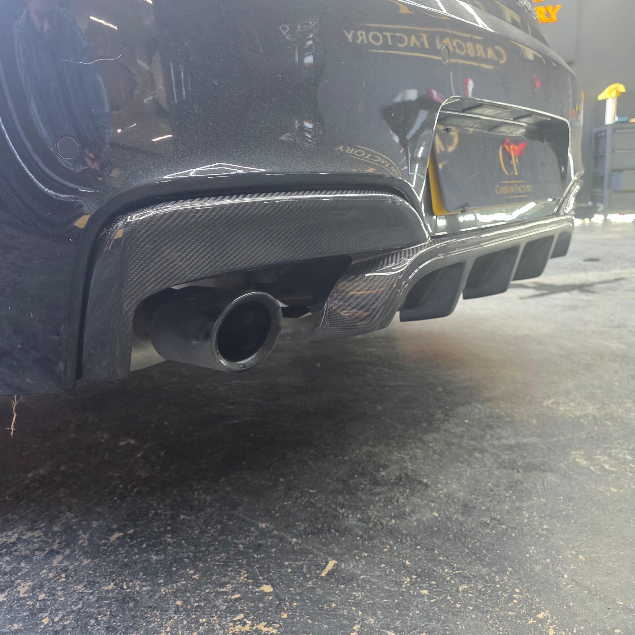 MP Style Carbon Fibre Rear Diffuser for BMW F06 F12 F13 6 Series 12-16 - Carbon Factory