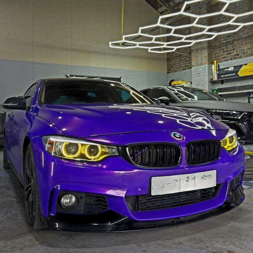 MP Style Gloss Black Front Splitter for BMW F32 F33 F36 4 Series 14-20 - Carbon Factory