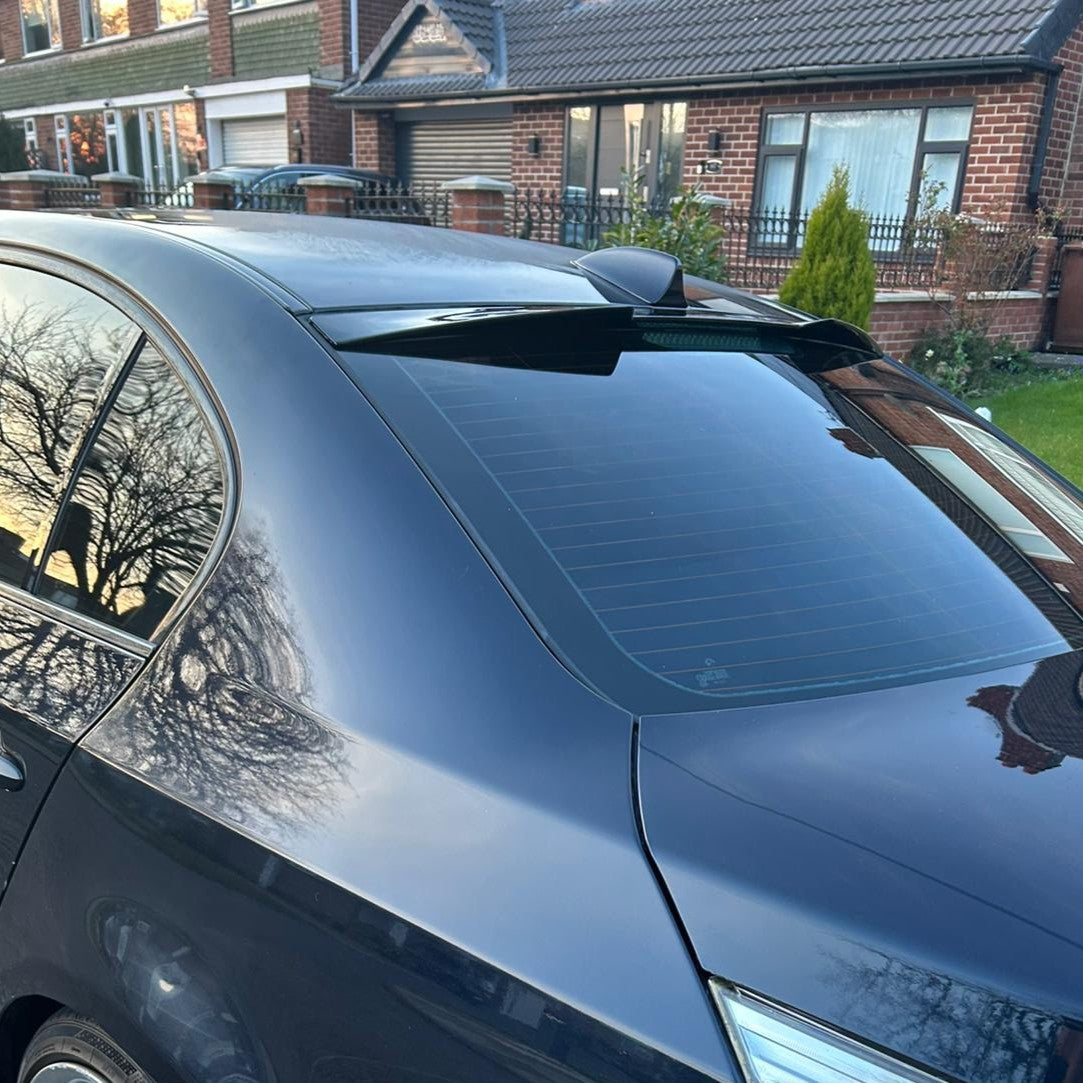 Gloss Black Roof Spoiler for BMW E60 5 Series 04-10 - Carbon Factory