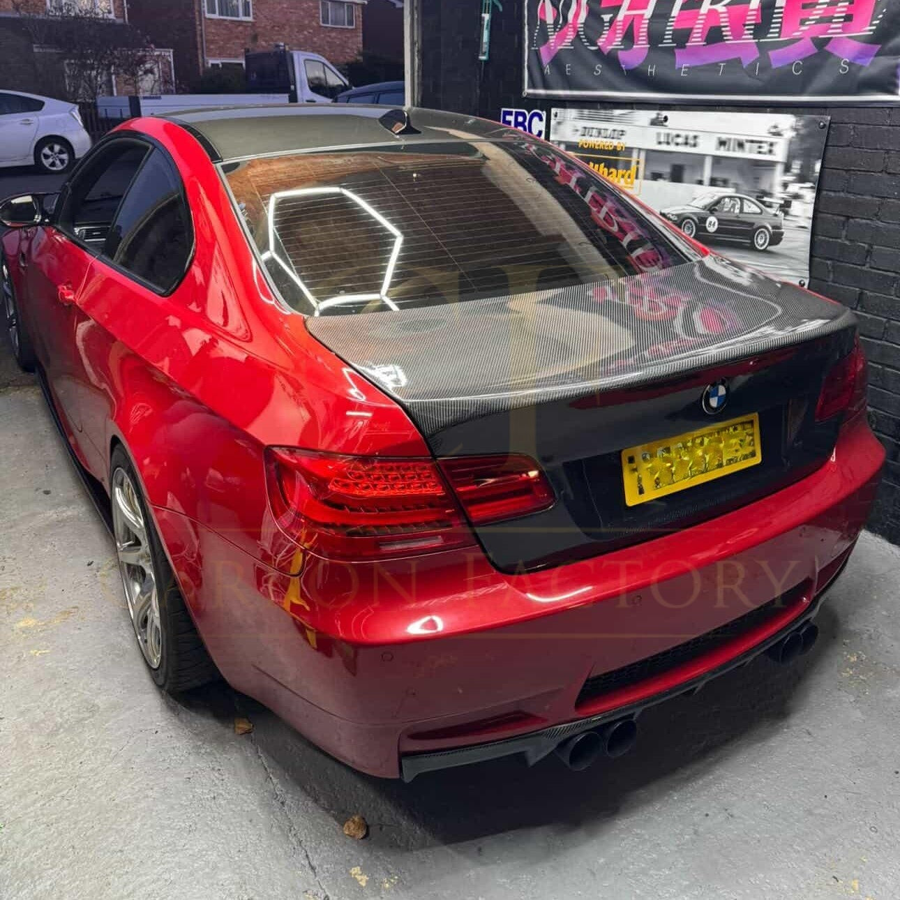 CSL Style Carbon Fibre Boot Lid for BMW E92 Pre-LCI 3 Series & M3 05-09 - Carbon Factory