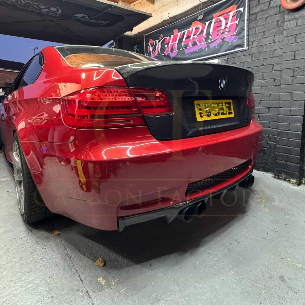 CSL Style Carbon Fibre Boot Lid for BMW E92 Pre-LCI 3 Series & M3 05-09 - Carbon Factory