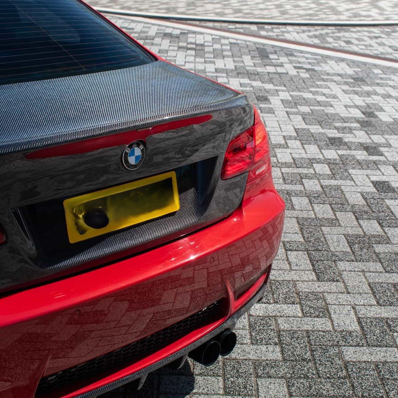 CSL Style Carbon Fibre Boot Lid for BMW E92 Pre-LCI 3 Series & M3 05-09 - Carbon Factory