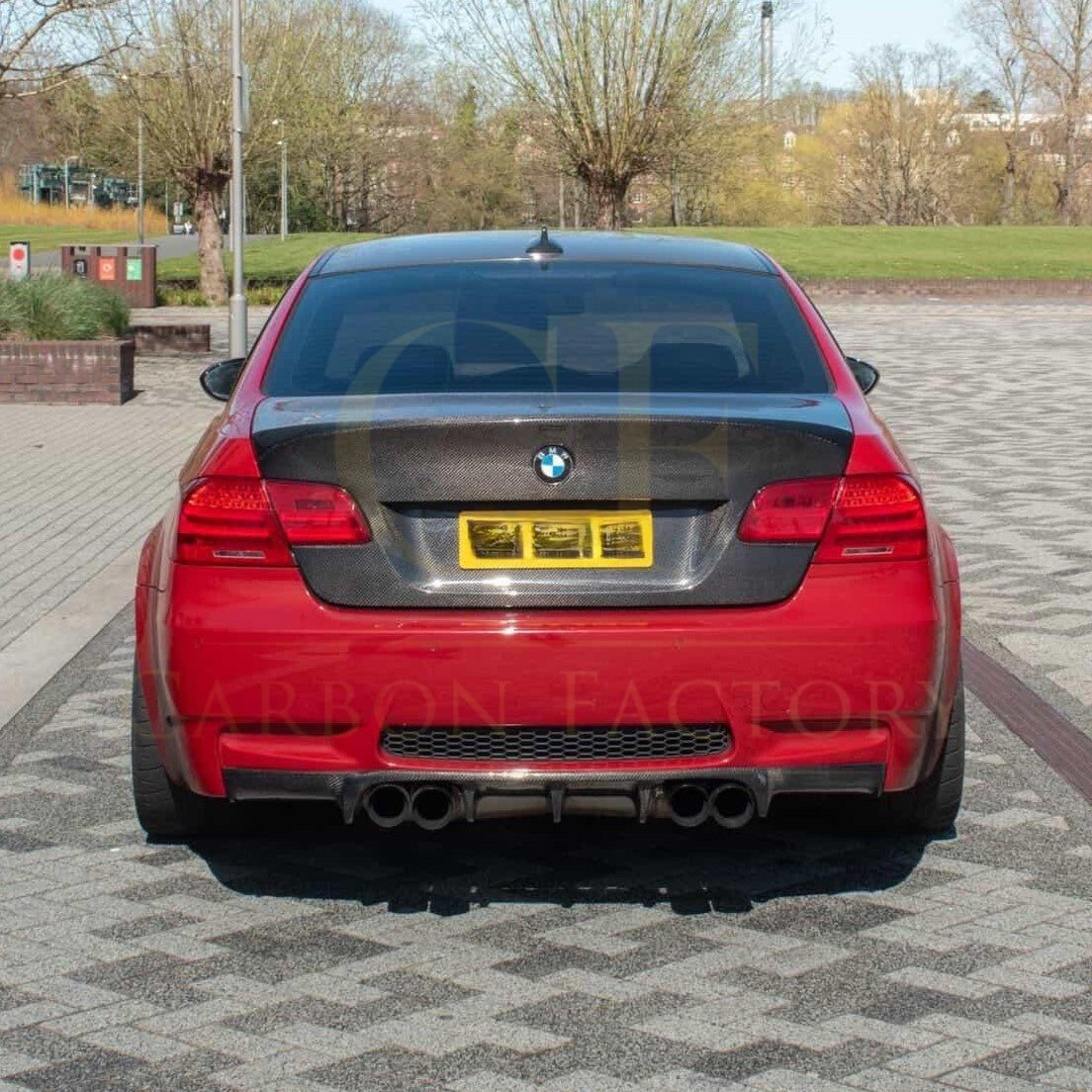 CSL Style Carbon Fibre Boot Lid for BMW E92 Pre-LCI 3 Series & M3 05-09 - Carbon Factory