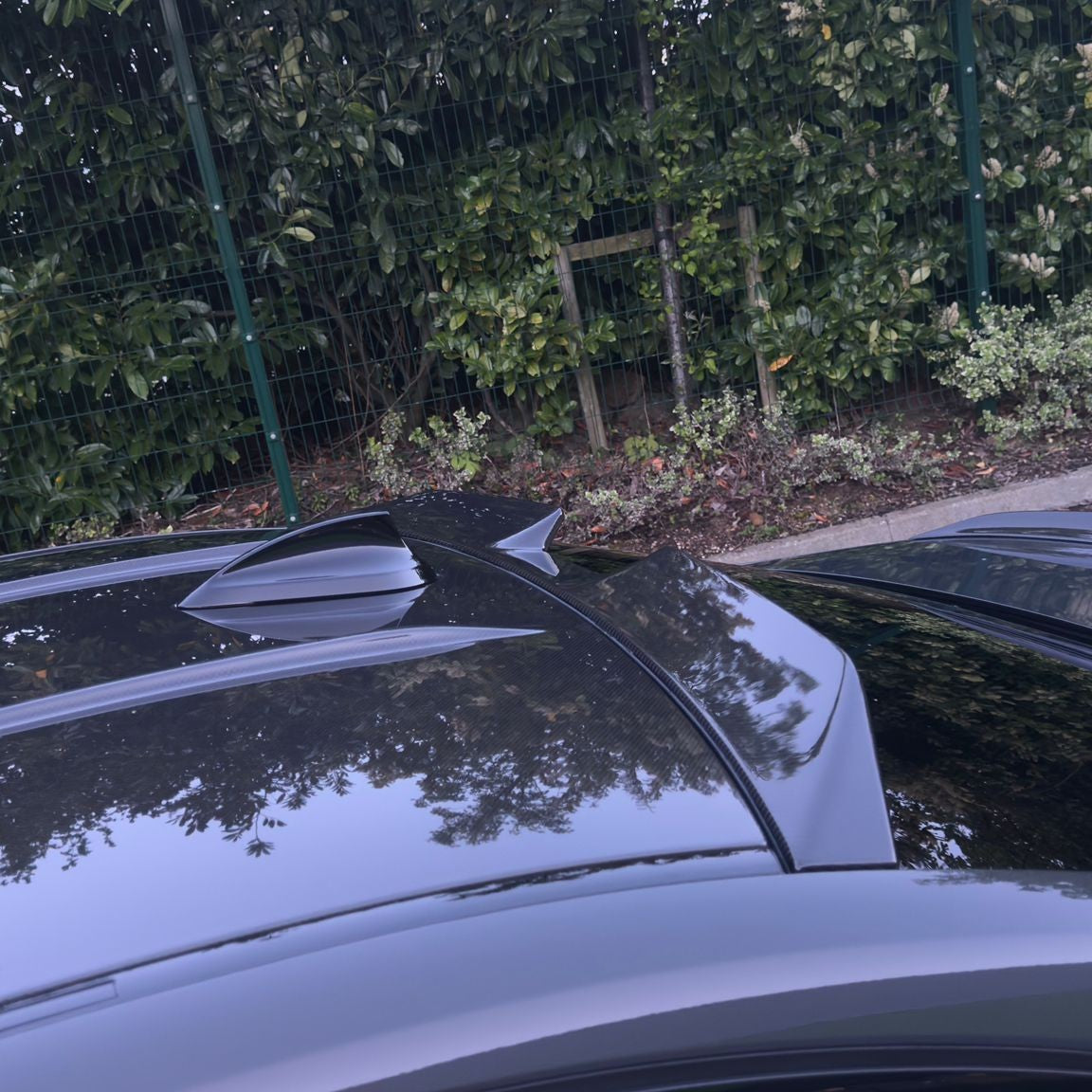 SQ Style Pre-preg Carbon Fibre Roof Spoiler for BMW G20 3 Series G80 M3 19-Present - Carbon Factory