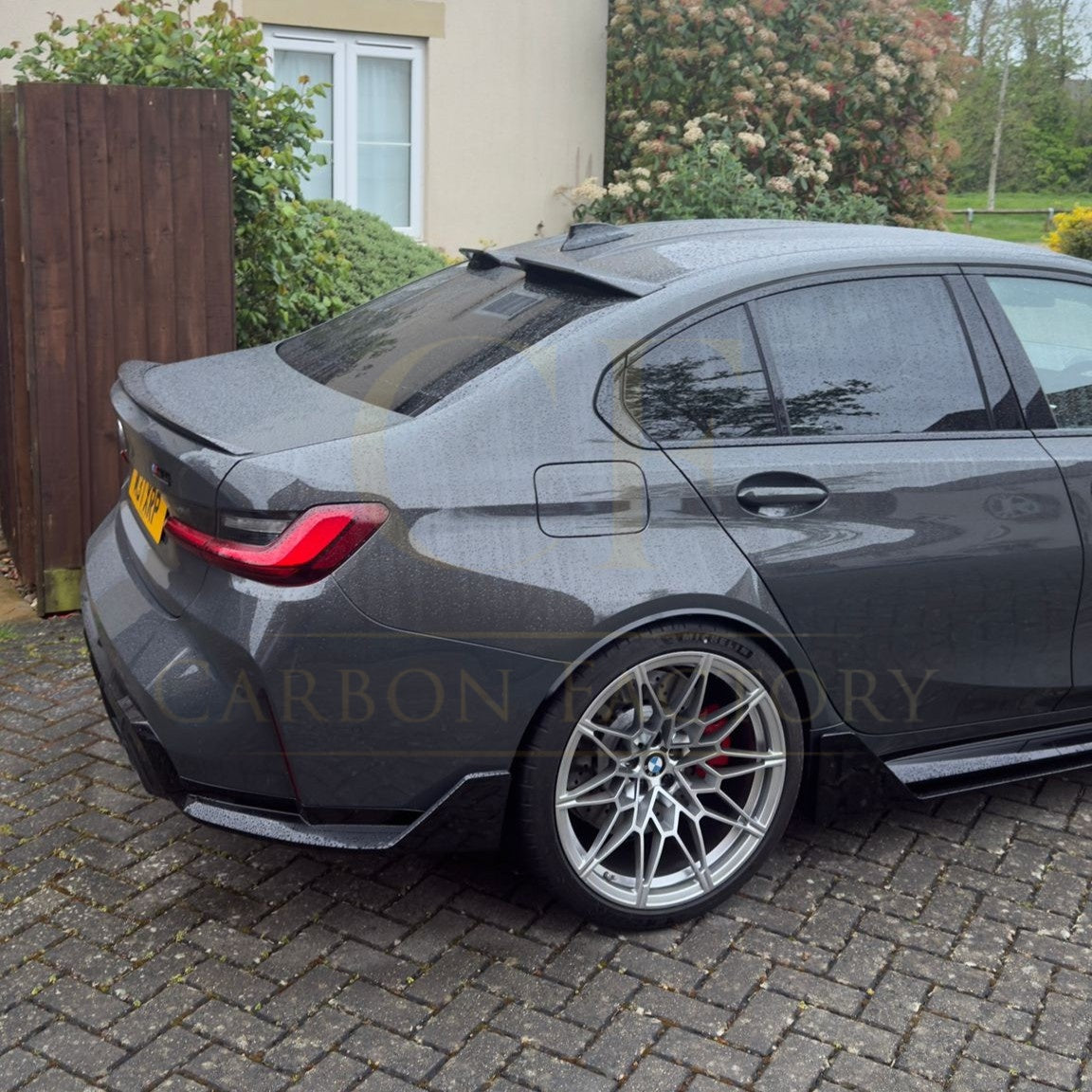 SQ Style Pre-preg Carbon Fibre Roof Spoiler for BMW G20 3 Series G80 M3 19-Present - Carbon Factory