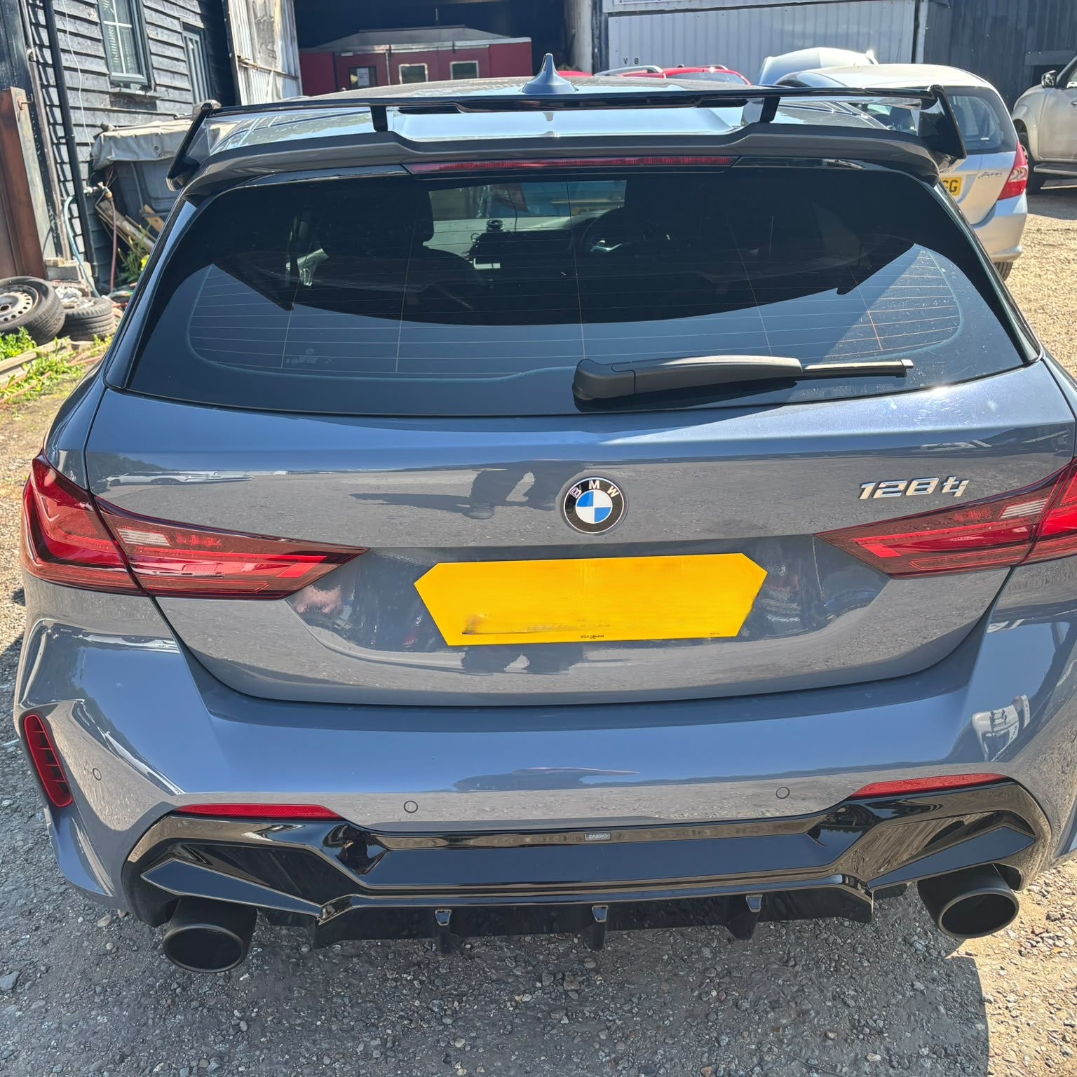 MP Style Gloss Black Roof Spoiler for BMW F40 1 Series 19-Present