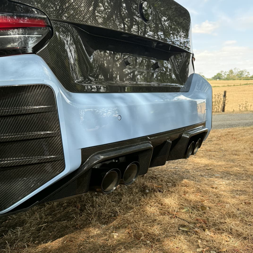 SQ-C Style Pre-Preg Carbon Fibre Rear Diffuser for BMW G87 M2 2023-Present
