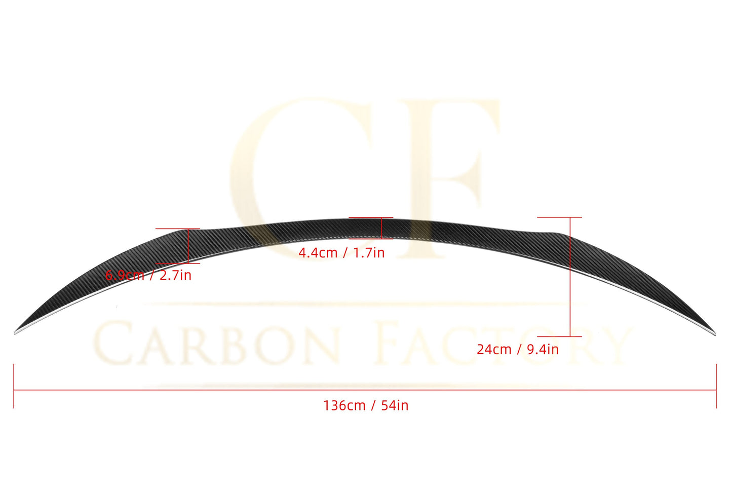 X Style Pre-Preg Carbon Fibre Boot Spoiler for Mercedes Benz W292 GLE Coupe 16-19-Carbon Factory