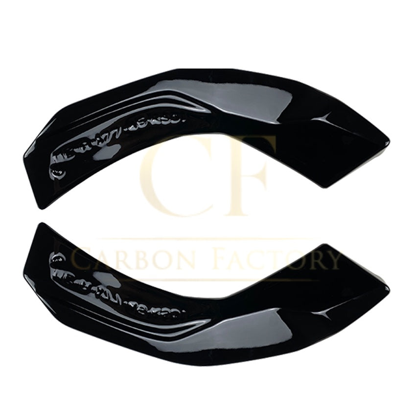 Gloss Black Rear Bumper Spats for Mercedes Benz W177 A35 A45 Hatchback 18-25
