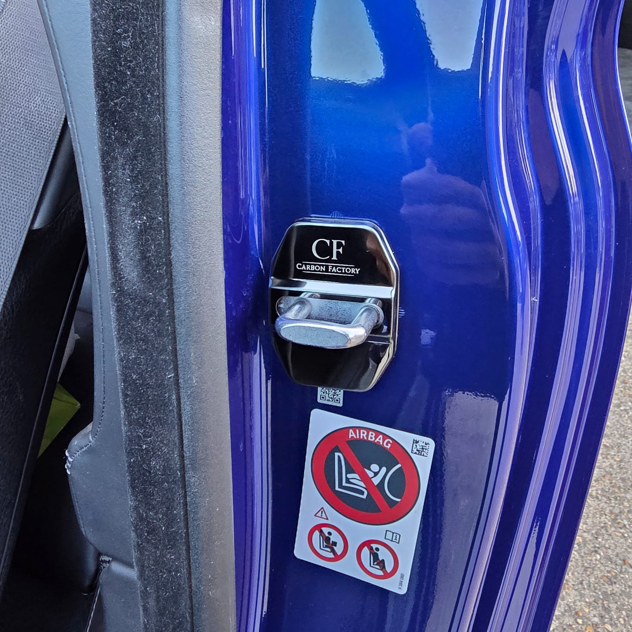 Carbon Factory Door Lock Covers (Pair) by Carbon Factory - Carbon Factory