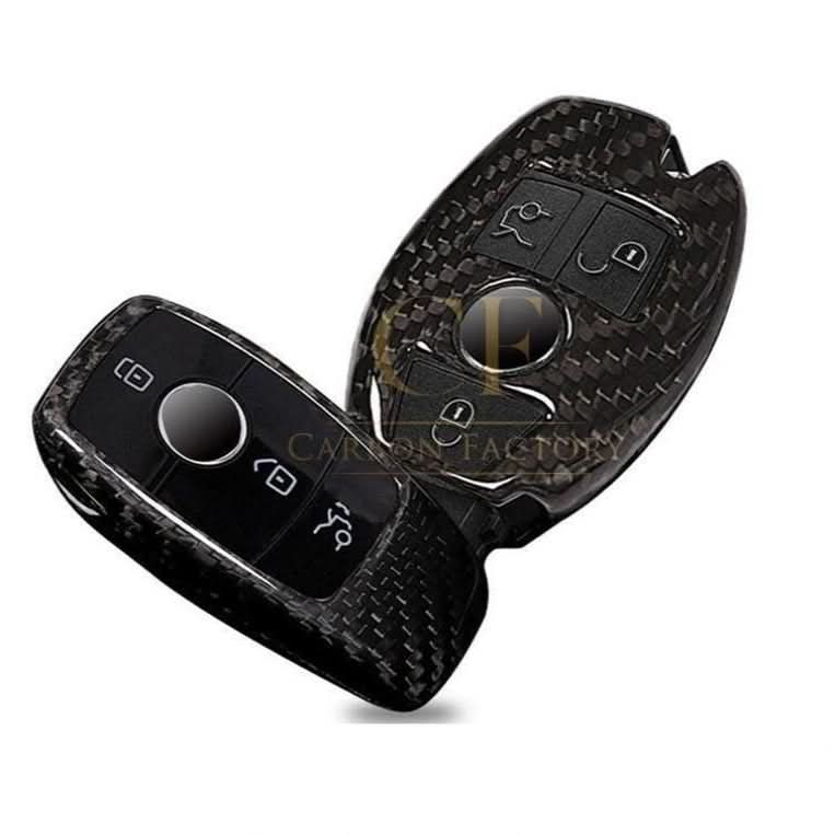 Carbon Fibre Key Cover for Mercedes Universal - Carbon Factory