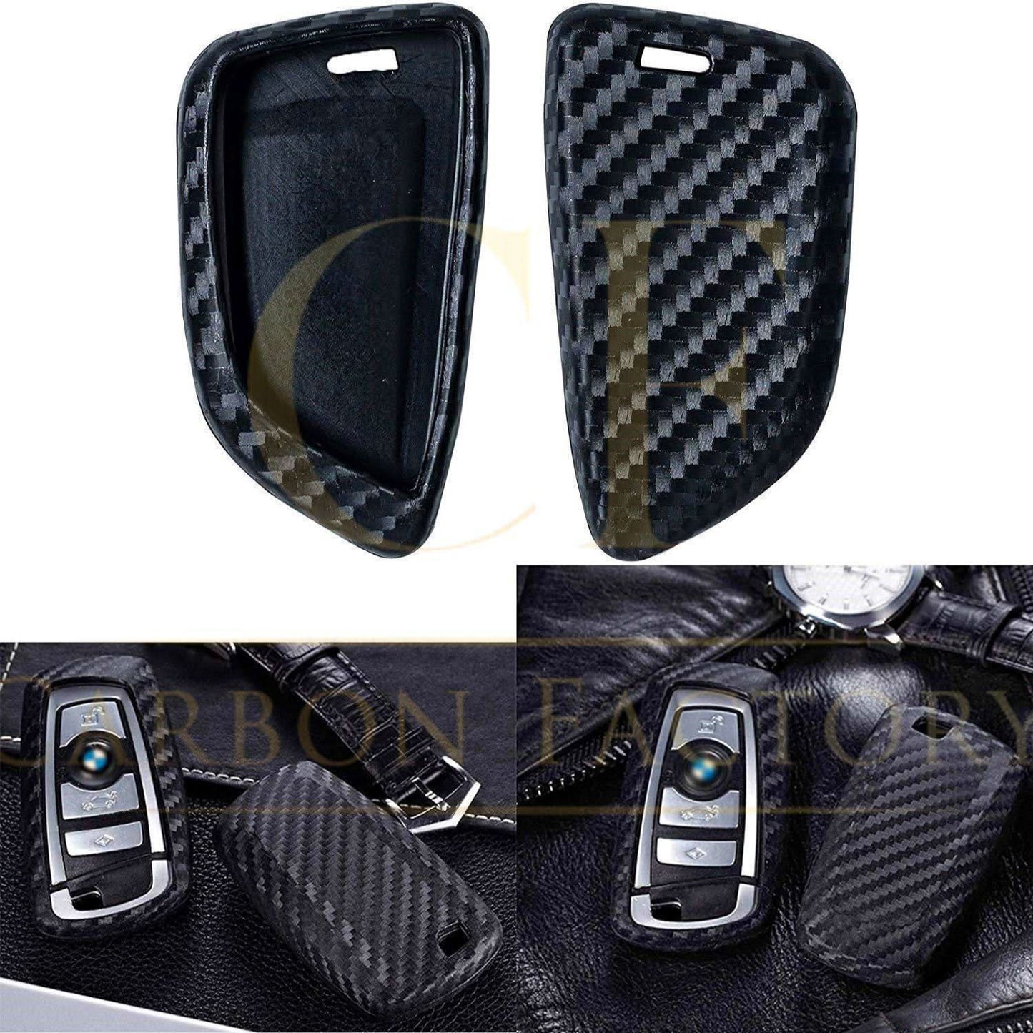 Type 2 Carbon Fibre Key Fob Cover for BMW - Carbon Factory