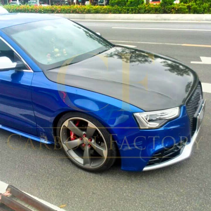 OEM Style Carbon Fibre Bonnet for Audi B8.5 S5 & A5 S Line 11-16 - Carbon Factory