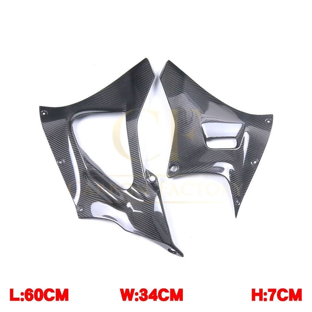 Pre-preg Carbon Fibre Carbon Lower Side Panels for Yamaha R7 2022-Present - Carbon Factory