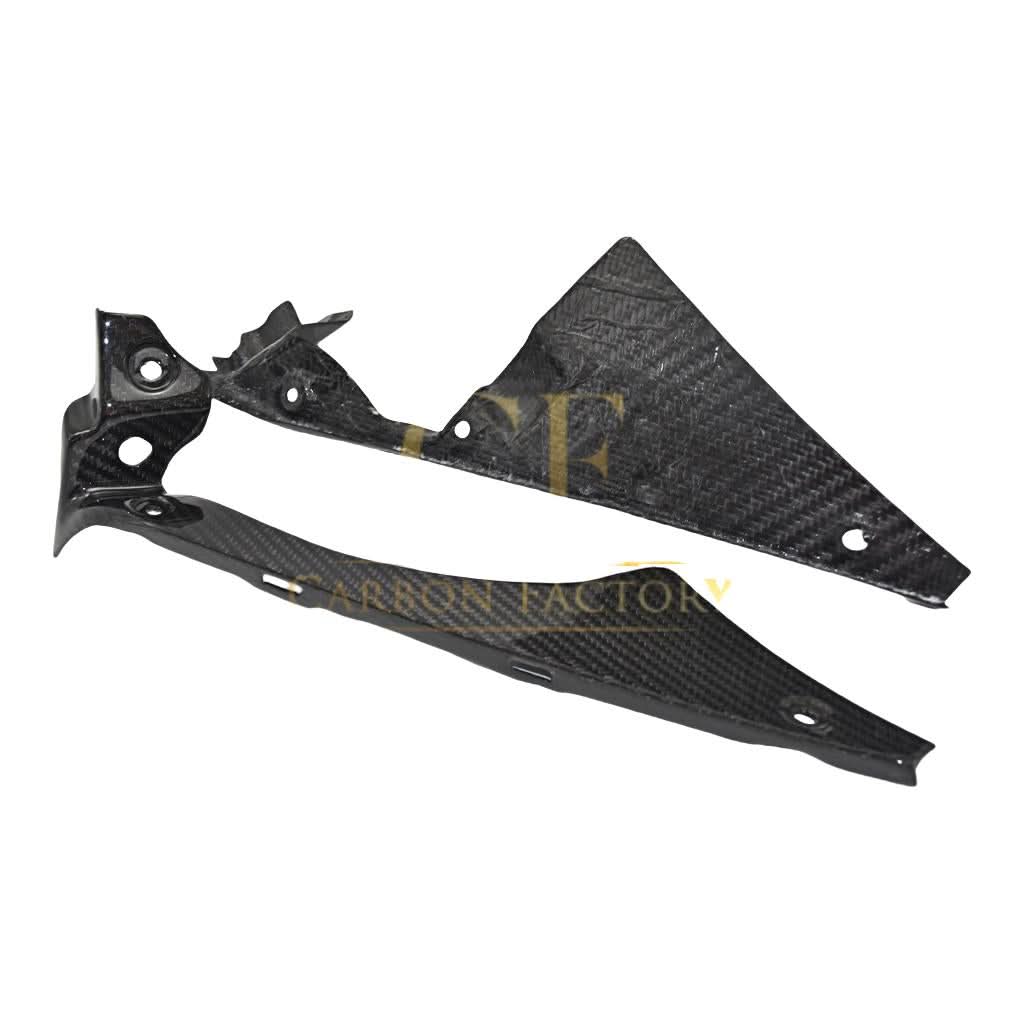 Pre-preg Carbon Fibre Carbon Side Panels A for Yamaha R6 2017-2022 - Carbon Factory