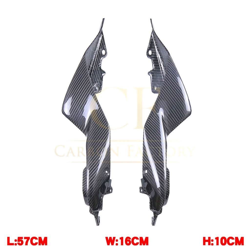 Pre-preg Carbon Fibre Carbon Side Panels B for Yamaha R7 2022-Present - Carbon Factory