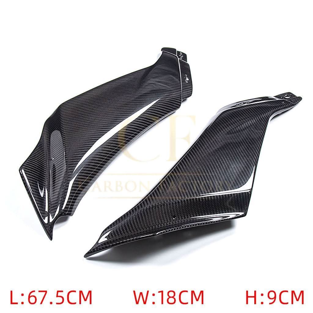 Pre-preg Carbon Fibre Dashboard Side Panel Covers for Yamaha R1 2020-2024 - Carbon Factory