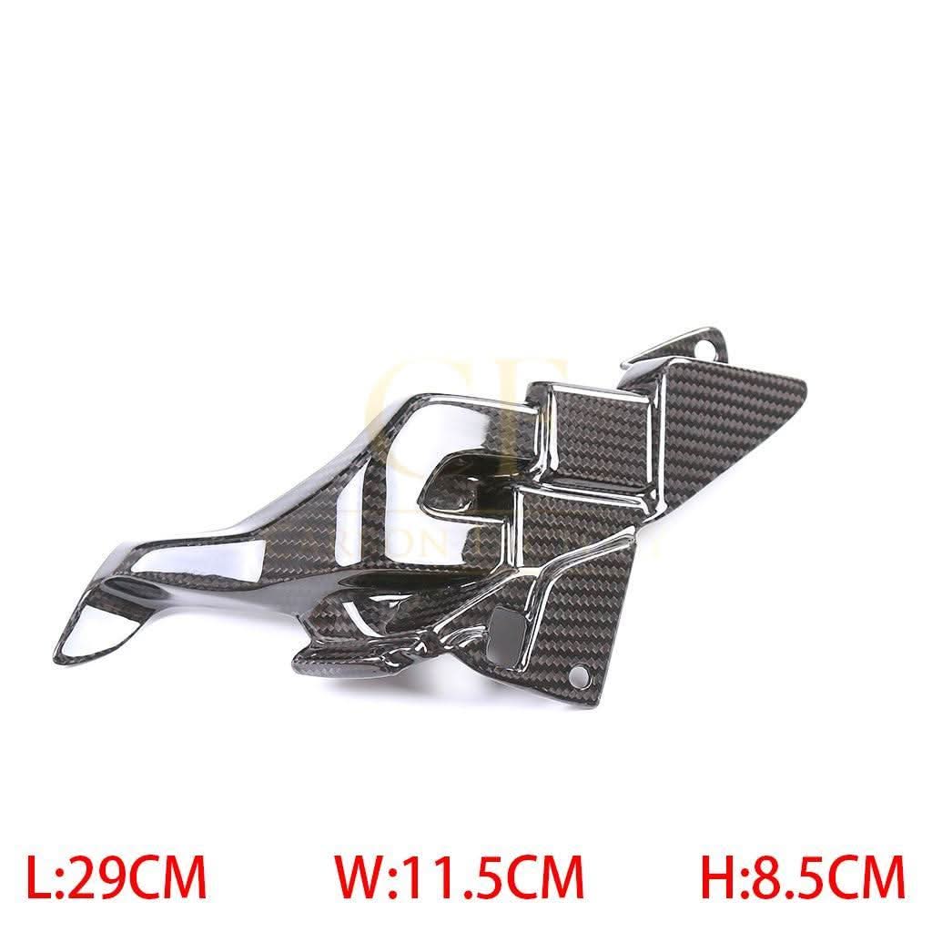 Pre-preg Carbon Fibre Engine Cover (Left Side) for Yamaha R1 2015-2019 - Carbon Factory