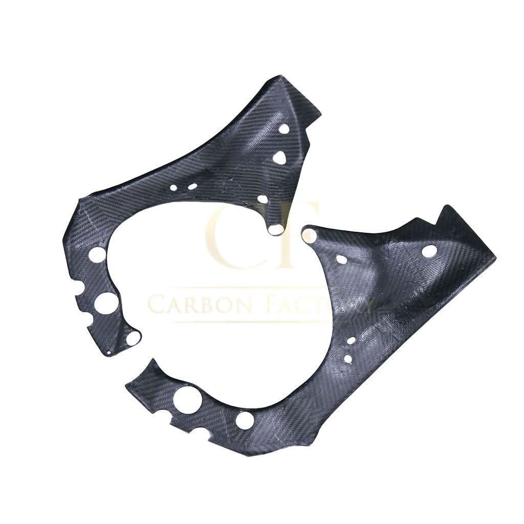 Pre-preg Carbon Fibre Frame Covers for Yamaha R1 2015-2024 - Carbon Factory