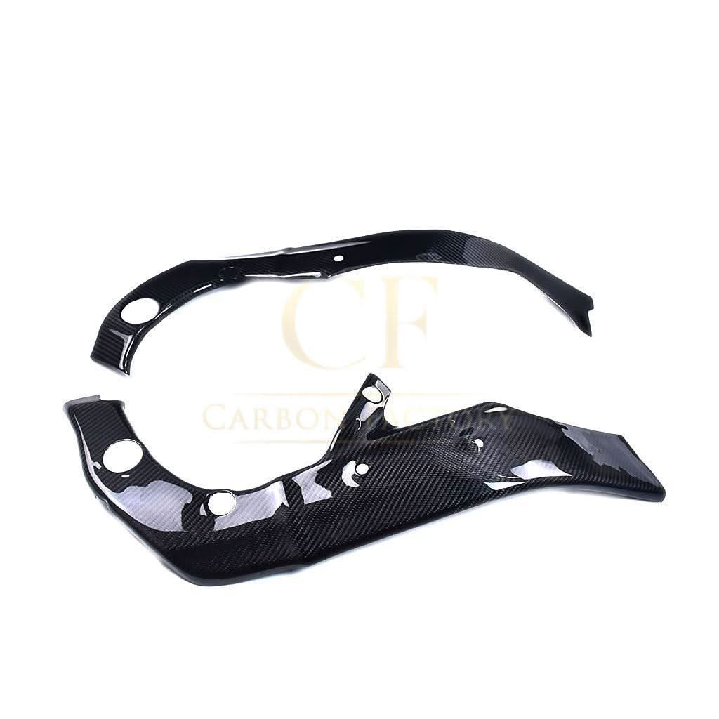Pre-preg Carbon Fibre Frame Covers for Yamaha R6 2017-2022 - Carbon Factory