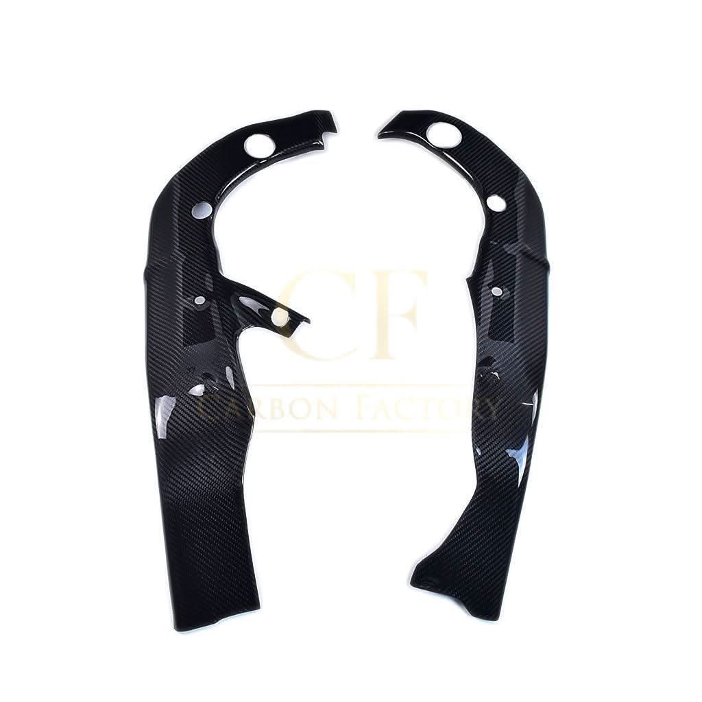 Pre-preg Carbon Fibre Frame Covers for Yamaha R6 2017-2022 - Carbon Factory