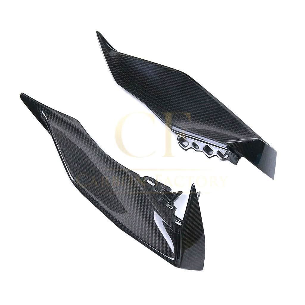Pre-preg Carbon Fibre Front Side Fairings for Yamaha R1 2020-2024 - Carbon Factory