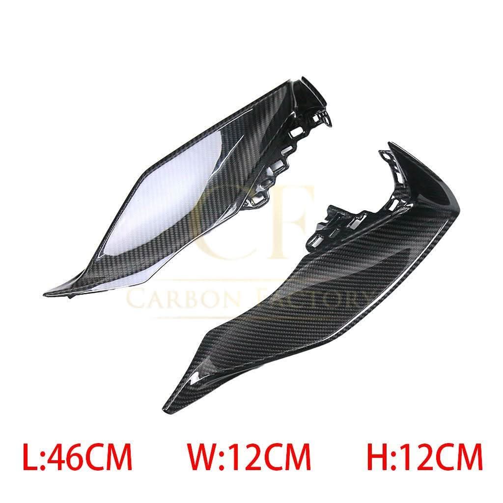 Pre-preg Carbon Fibre Front Side Fairings for Yamaha R1 2020-2024 - Carbon Factory