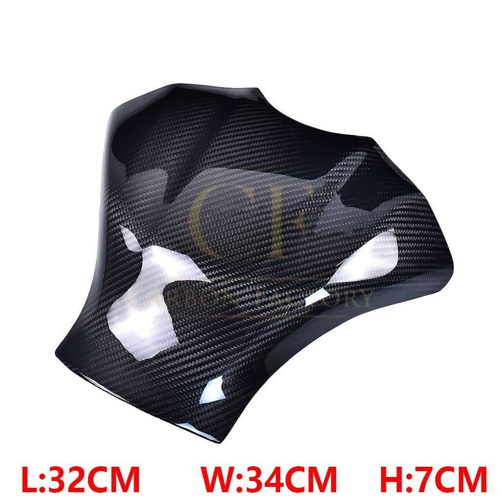 Pre-preg Carbon Fibre Half Tank Cover for Yamaha R1 2015-2024 - Carbon Factory