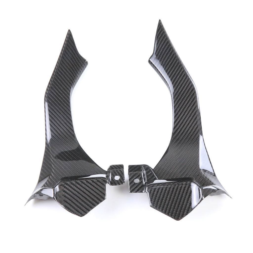 Pre-preg Carbon Fibre Ram Intake Tube Covers Dash Fairing for Yamaha R1 2015-2019 - Carbon Factory