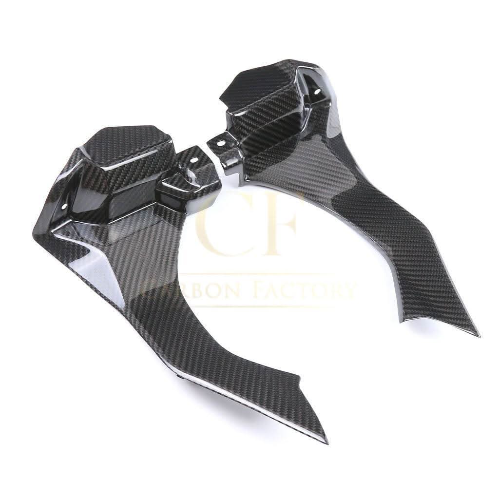 Pre-preg Carbon Fibre Ram Intake Tube Covers Dash Fairing for Yamaha R1 2015-2019 - Carbon Factory