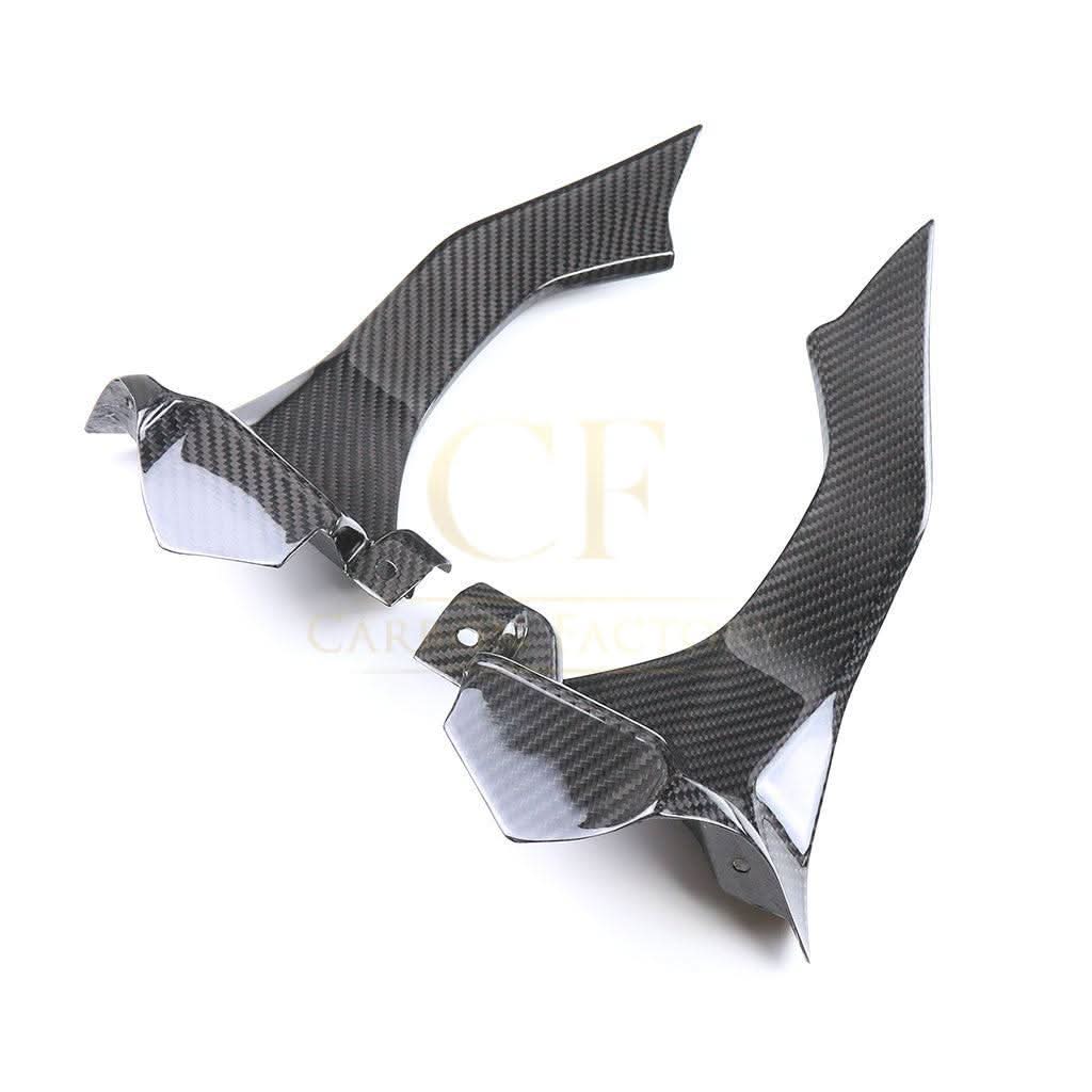 Pre-preg Carbon Fibre Ram Intake Tube Covers Dash Fairing for Yamaha R1 2015-2019 - Carbon Factory